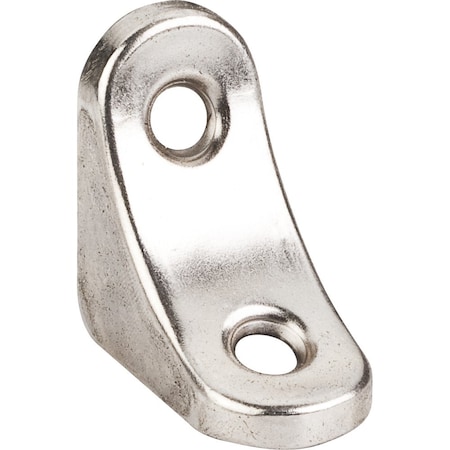 Hardware Resources 1-3/8"x1-3/8"x3/4" Bright Nickel Church Pew Bracket 1965BN